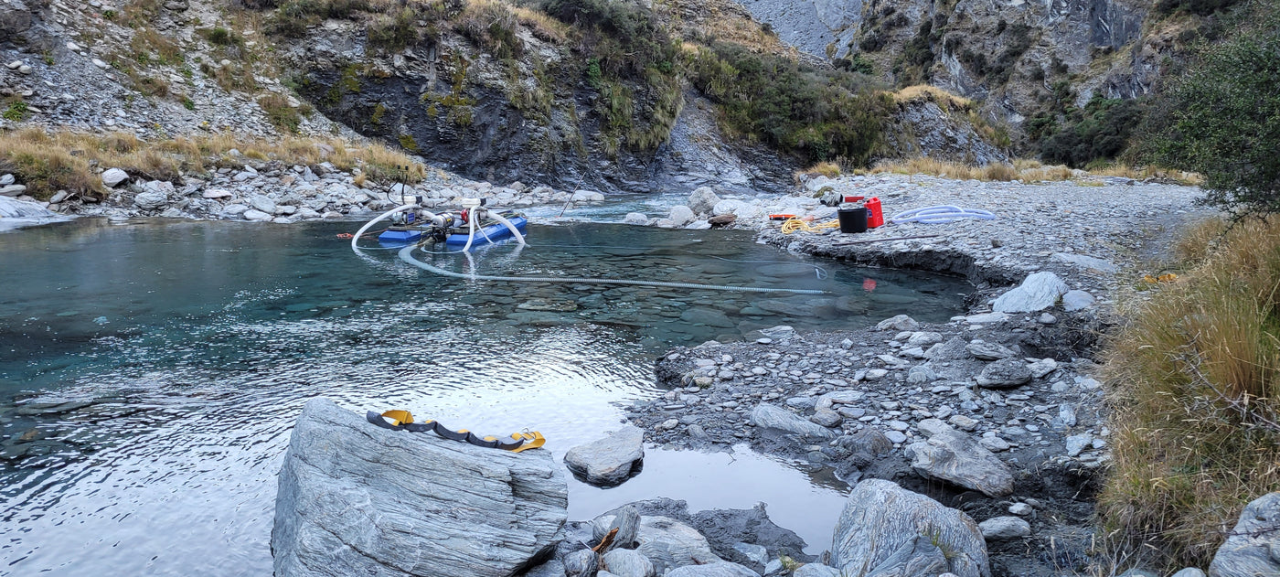 Heli Gold Dredge Skippers Canyon - Day Tour